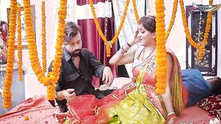 Cheating wife part 02 Newly Married wife with Her Boy Friend Hardcore Fuck in front of Her Husband ( Hindi Audio )