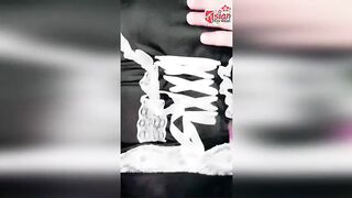 Curious Asian chick touches her friend's pussy