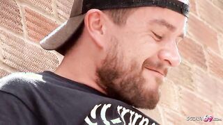 Ginger Meter Maid Samantha Bentley Rough Outdoor Sex at work