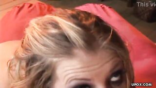 Blonde whore Leah Luv gets her ass fucked