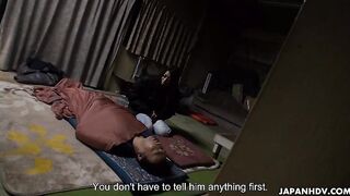 Japanese woman, Maki Hojo fucked her neighbor next door, uncensored