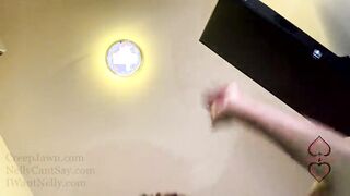 nellycantsay upskirt tease