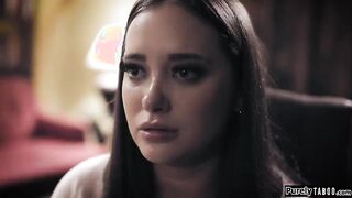 Big tits brunette confesses her sins to her priest and asks for absolution.He will give it to her if she gives something to him.Shocked but desperate she lets the old priest suck her tits and sucks off his huge cock.He fucks and licks her hairy pussy