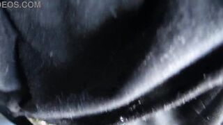 unfaithful arab maid loves it when I cum on her hairy mature pussy
