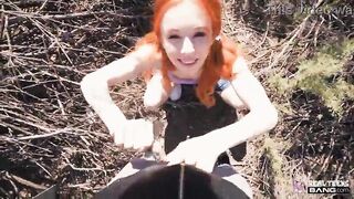 Real Teens - Redhead Teen Enjoys Rough Sex