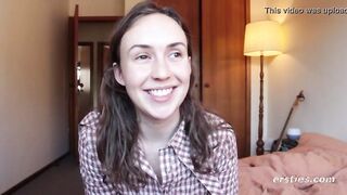 Olive Strokes Her Fresh Hairy Pussy