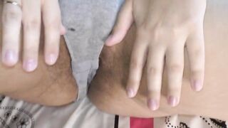 Fucking teen thick babe bareback in differente pose until i come inside her pussy! -Milky Mari