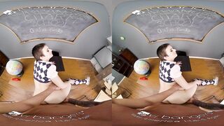 VR BANGERS First Day At School Might Be Hard VR Porn