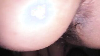 Hairy tight pussy fucked hard and made the hole wider